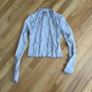 BDG small purple long sleeve shirt